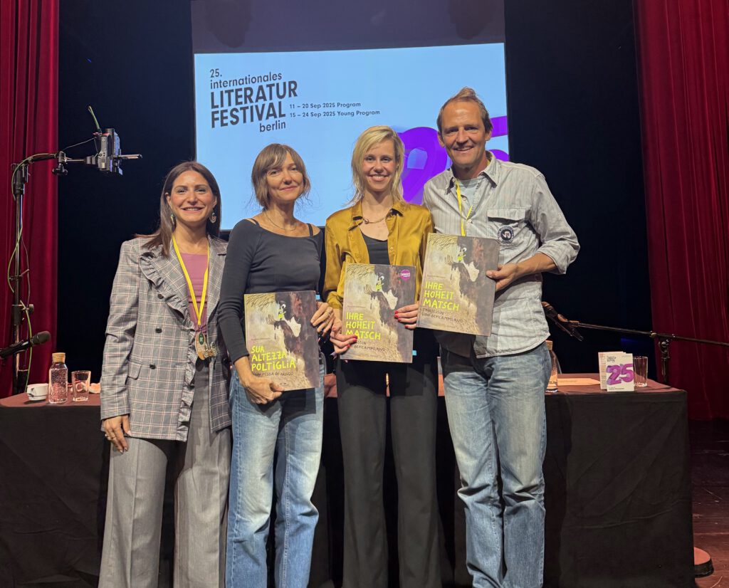 Moderation Internationales Literaturfestival Berlin 2025, Theater an der Parkaue Berlin